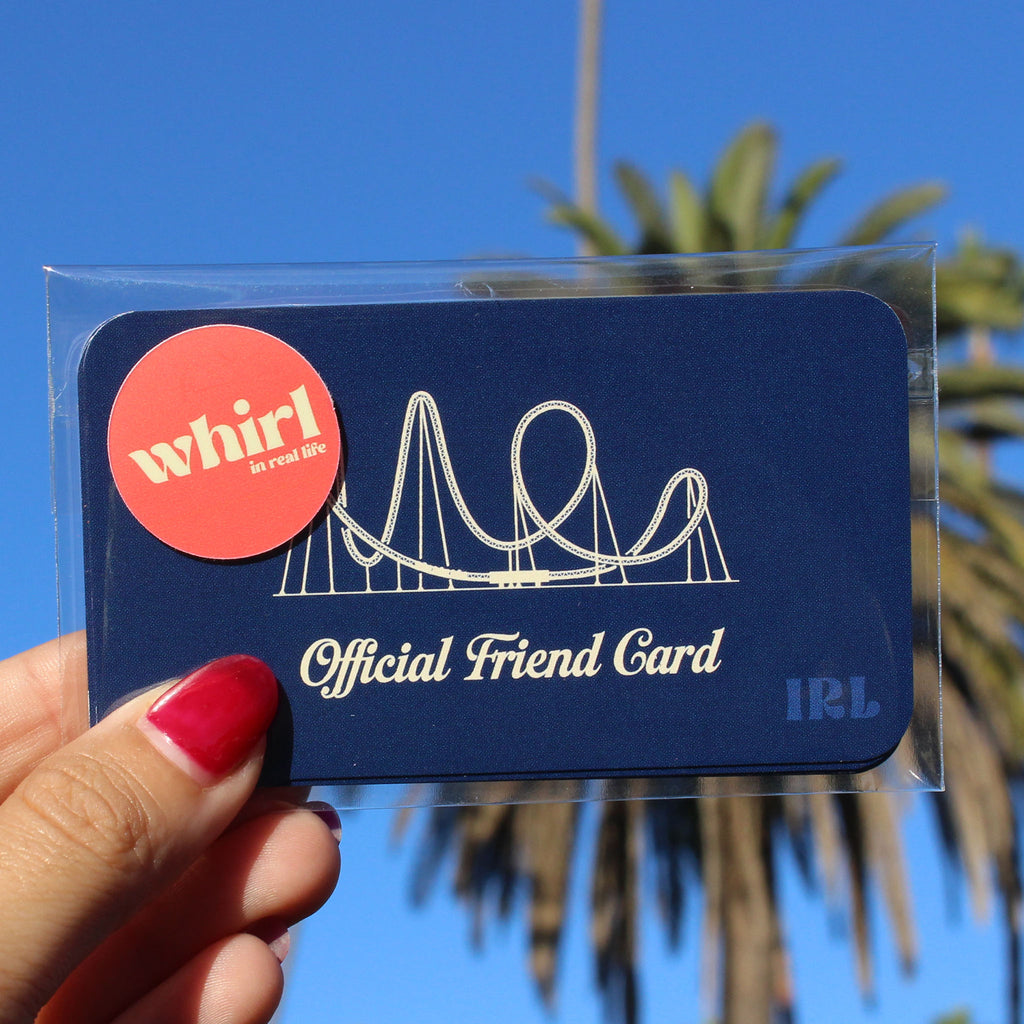 Official Friend Card